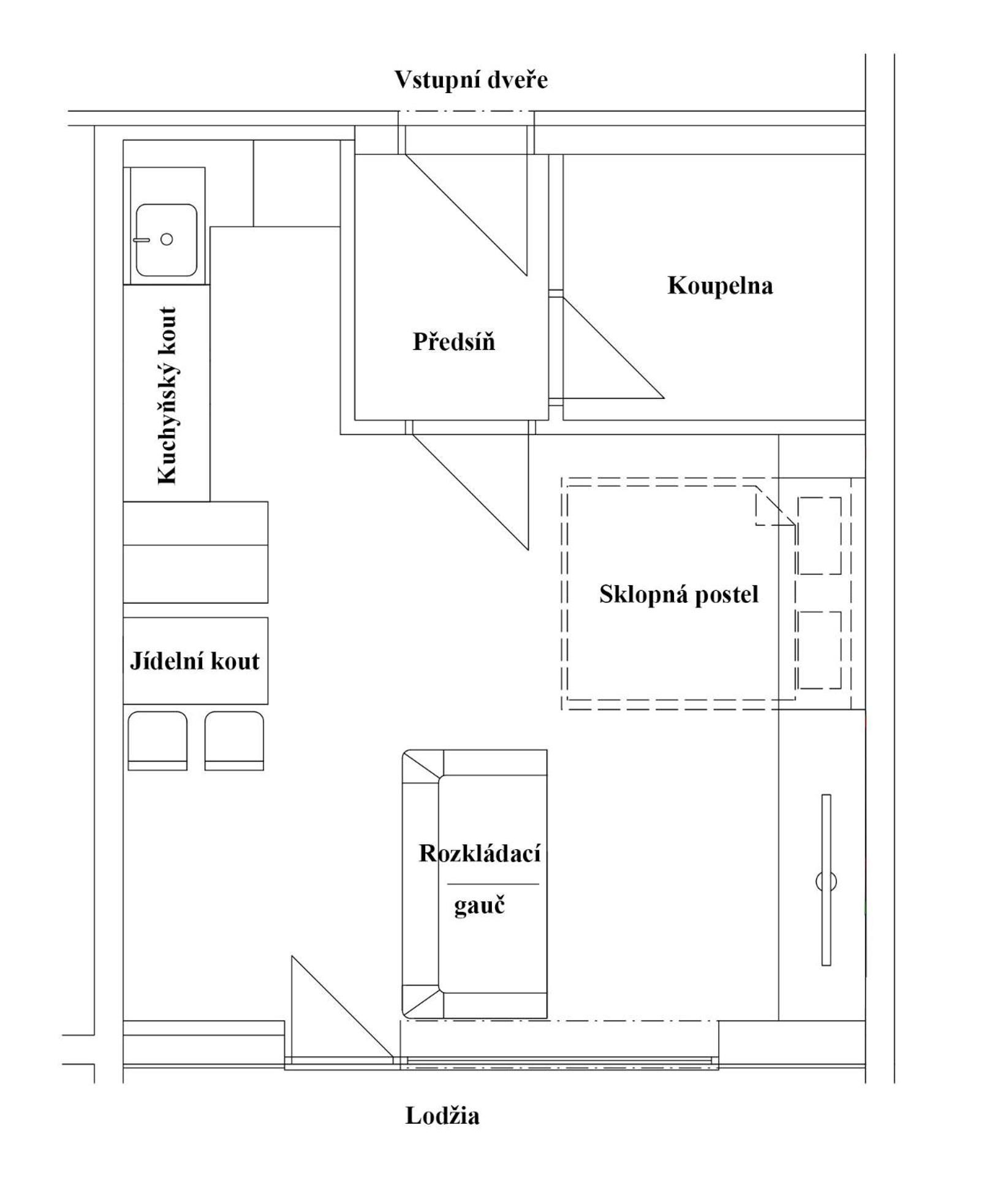 Apartman V Jizerkach Янов-над-Нисоу Экстерьер фото
